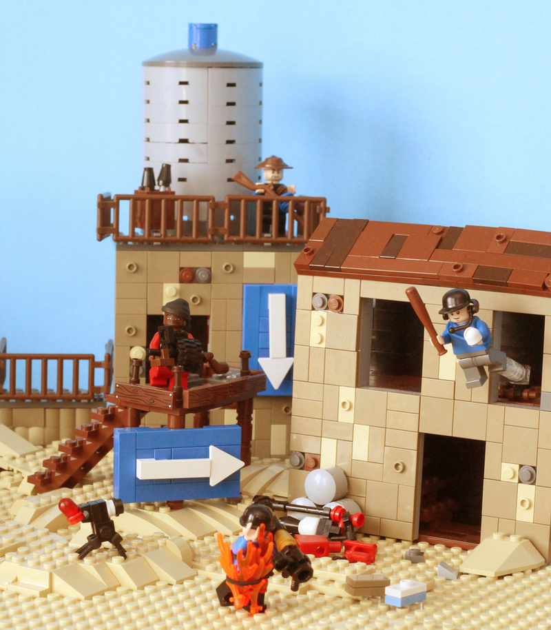 Illustration for article titled Meet The (Unofficial) Team Fortress LEGO
